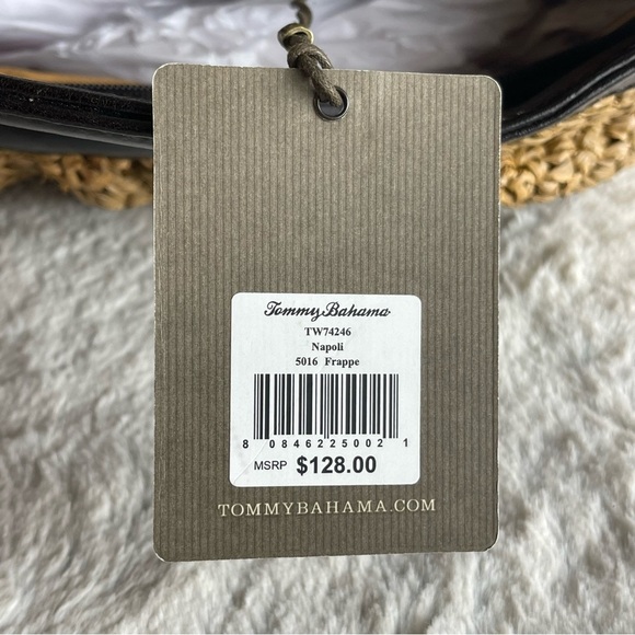 Tommy Bahama Woven Bag TW74246 Napoli 5016 Frappe MSRP $128. - Picture 8 of 11